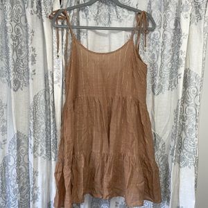 Mini Brown Summer Dress